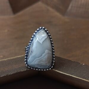 Elegant Agate Ring